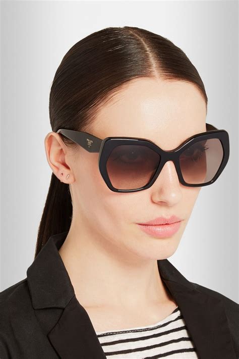 prada big frame sunglasses|prada zonnebrillen dames.